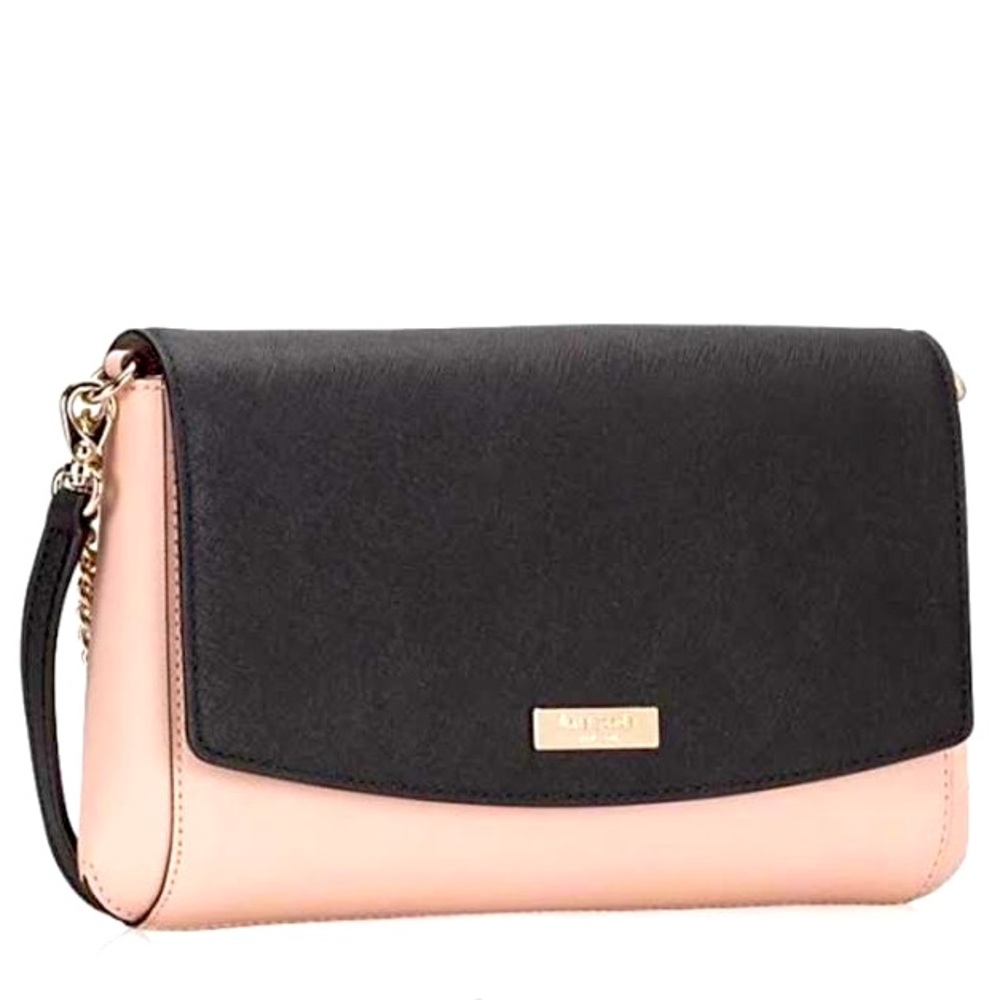NEW Kate Spade Greer Laurel Way Bag - Black & Pink